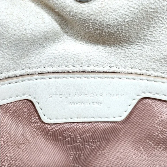 Stella McCartney White Falabella Crossbody Bag - a little dirty - Picture 8 of 15